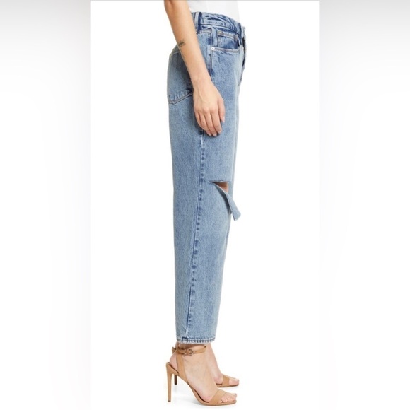 Good American Good ‘90s Duster Jeans in Size 2 / 26 NWT in Blue950 - Picture 3 of 6